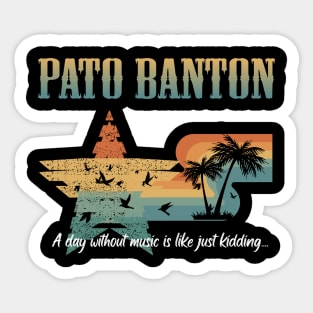 PATO BANTON SONG Sticker